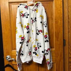 Mickey Mouse Zip Up Hoodie